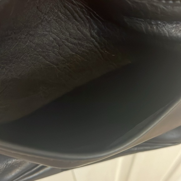 Vintage Coach Fletcher Black Leather Flap Bag - Picture 10 of 14